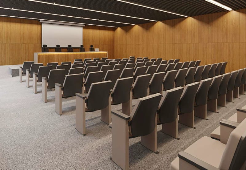 Projeto do novo auditório do Corporate Park