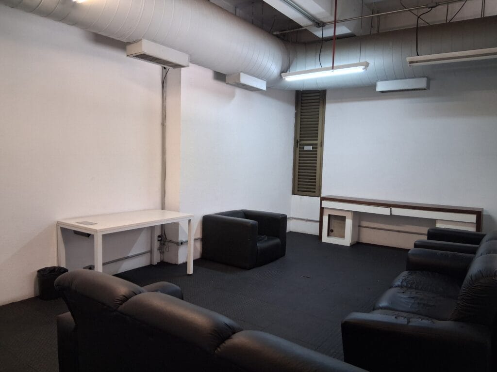 Sala de motoristas do Corporate Park